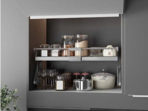 Hình ảnh Kệ nâng hạ Hafele 504.68.379 Imove R900mm