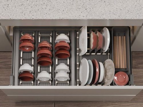 Hình ảnh Rổ đựng bát đĩa Hafele 545.14.305