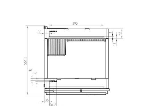Kích thước Kệ đựng gia vị Hafele 545.14.301